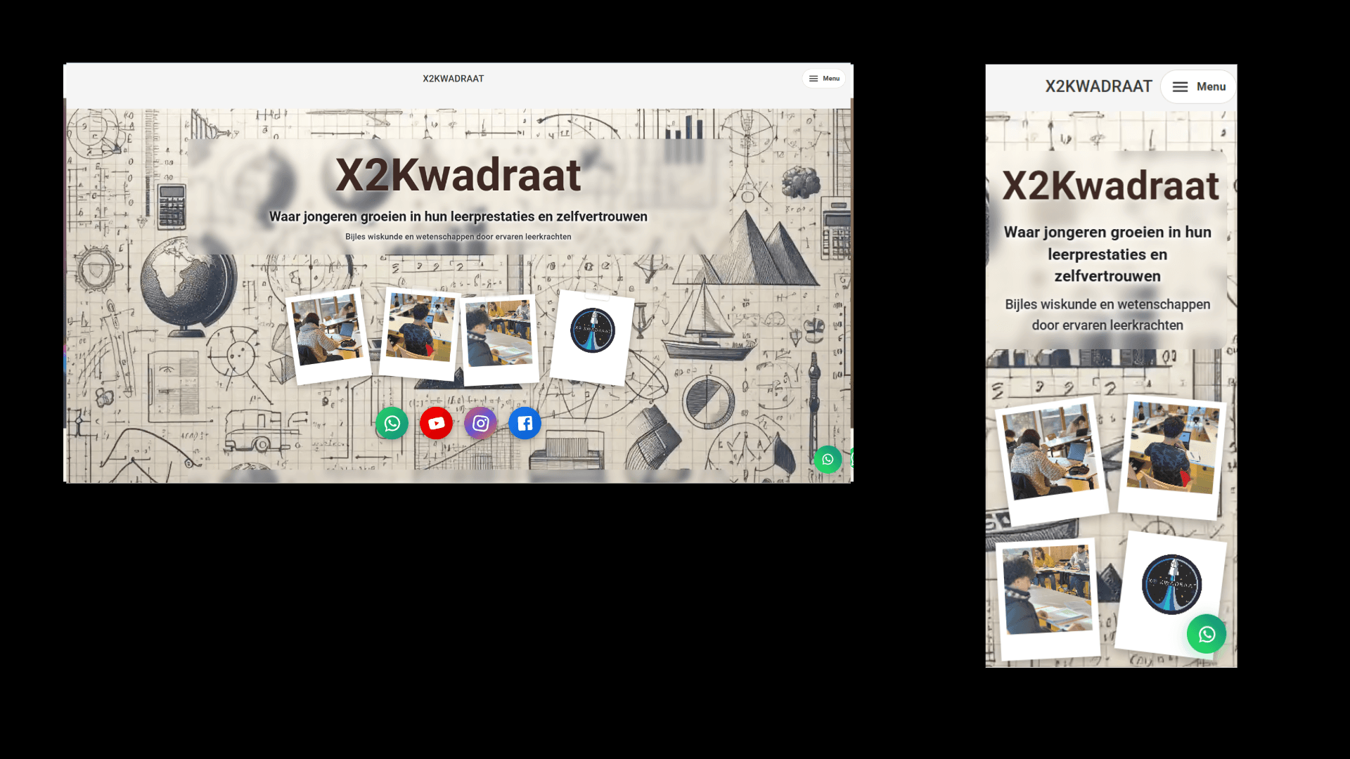 Screenshot van X2Kwadraat